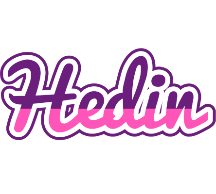Hedin cheerful logo