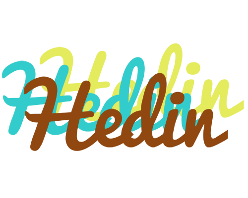 Hedin cupcake logo