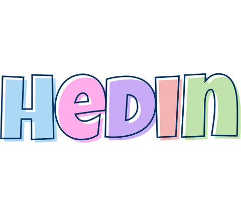 Hedin pastel logo