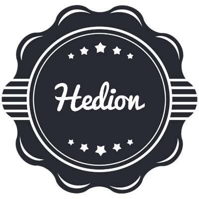 Hedion badge logo