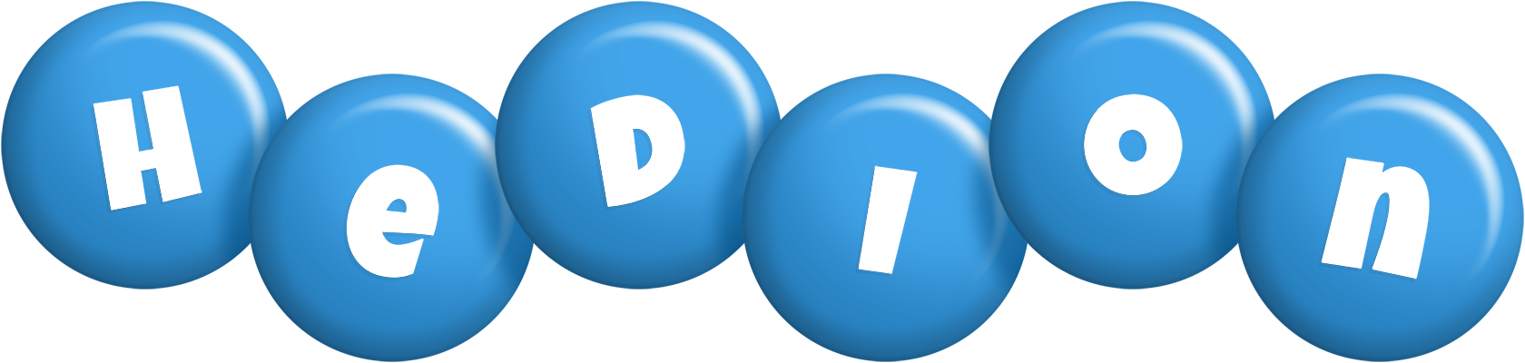 Hedion candy-blue logo