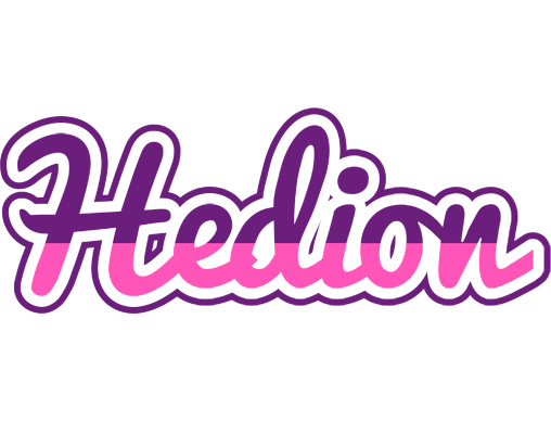 Hedion cheerful logo