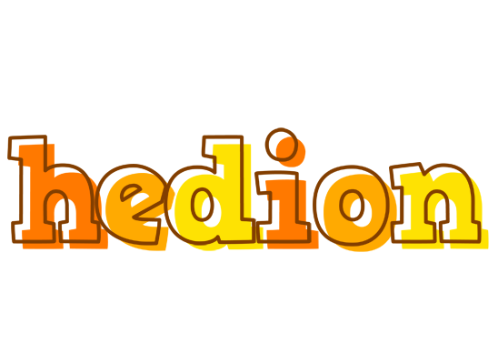 Hedion desert logo