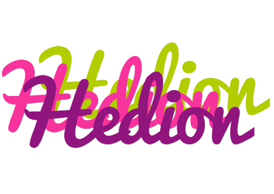 Hedion flowers logo