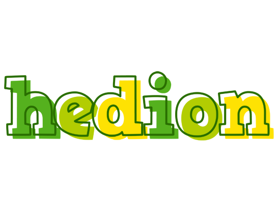 Hedion juice logo