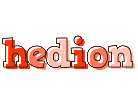 Hedion paint logo