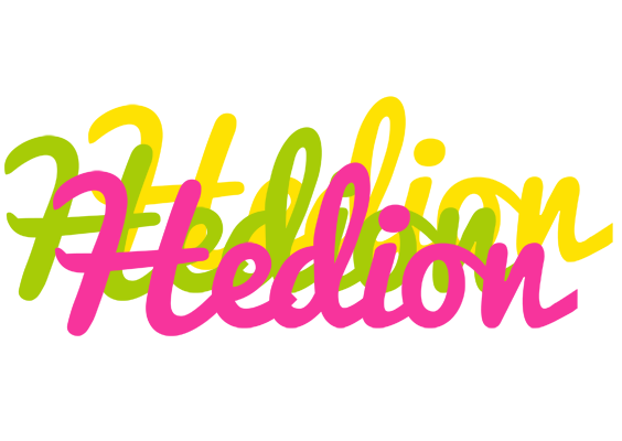 Hedion sweets logo