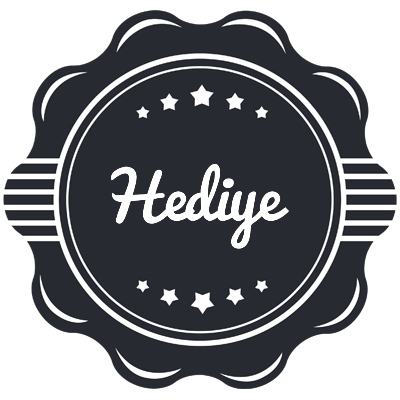 Hediye badge logo