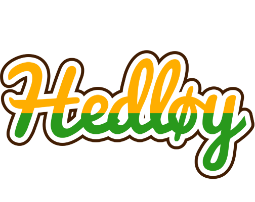 Hedløy banana logo