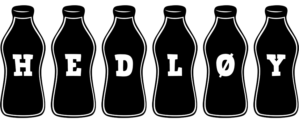 Hedløy bottle logo