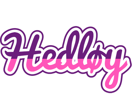 Hedløy cheerful logo