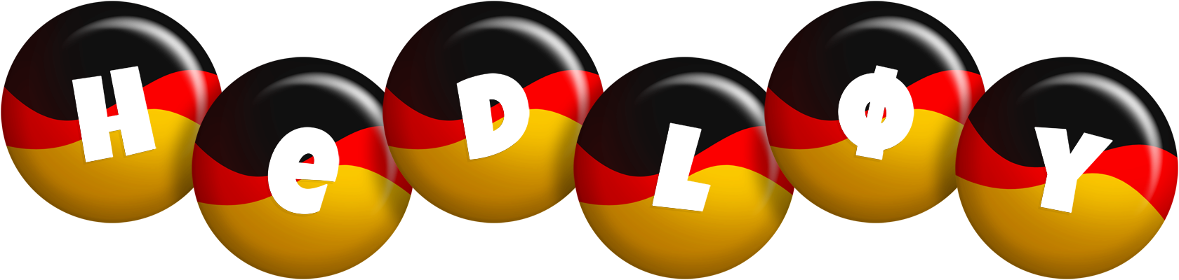 Hedløy german logo