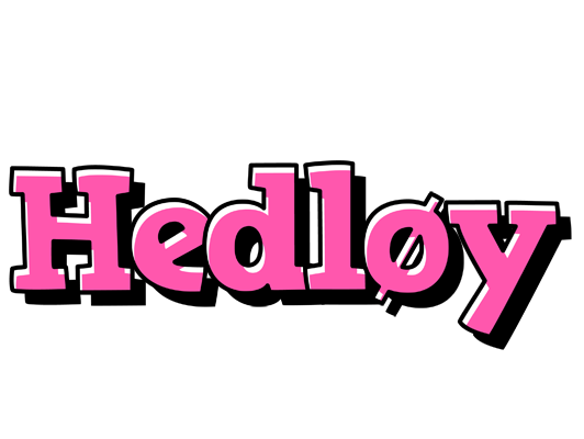 Hedløy girlish logo