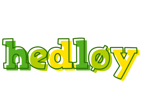 Hedløy juice logo