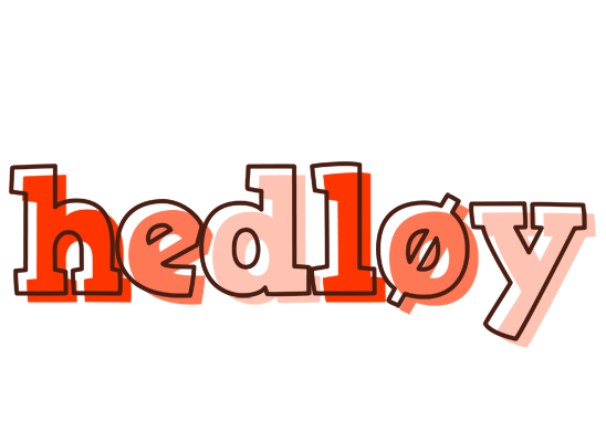 Hedløy paint logo