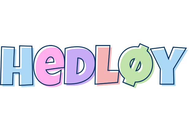 Hedløy pastel logo