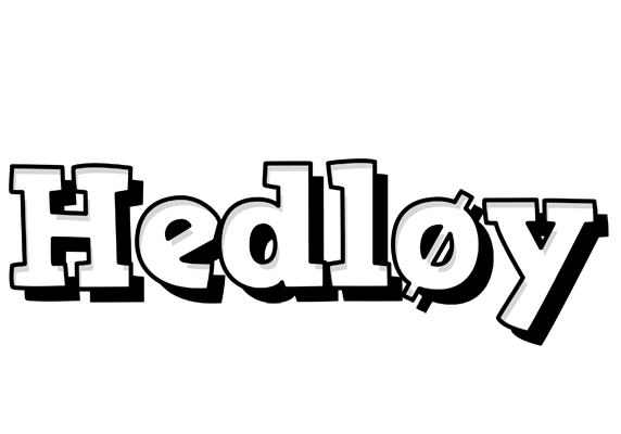 Hedløy snowing logo