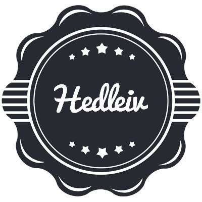 Hedleiv badge logo