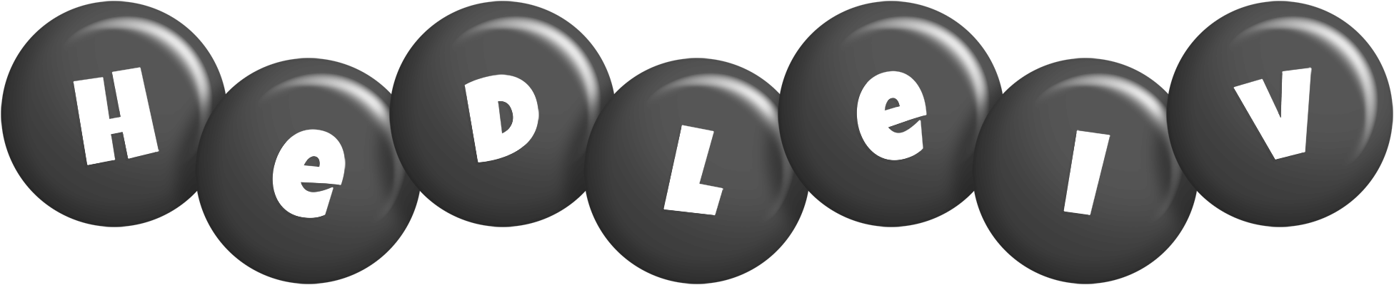 Hedleiv candy-black logo