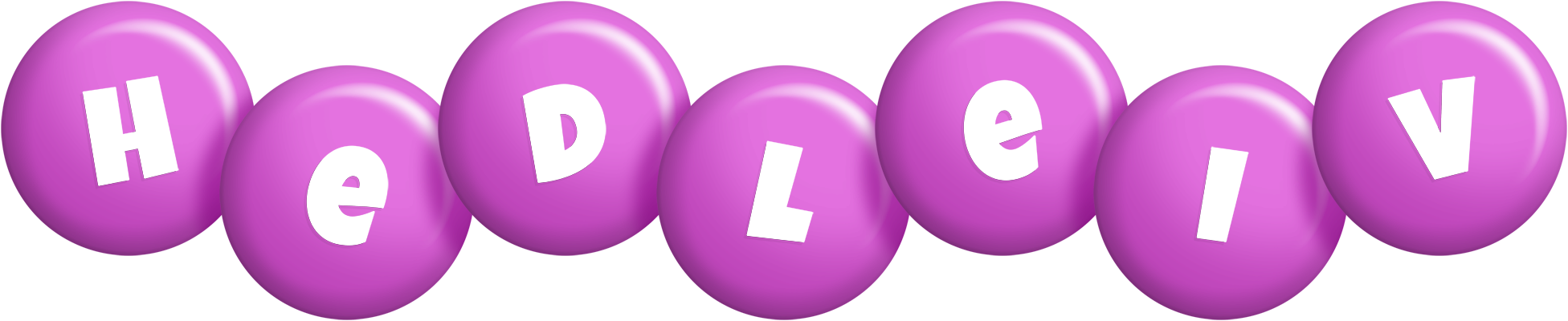 Hedleiv candy-purple logo