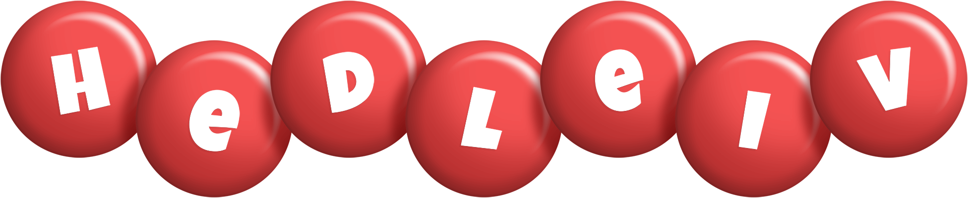 Hedleiv candy-red logo