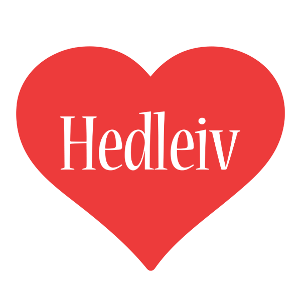 Hedleiv love logo