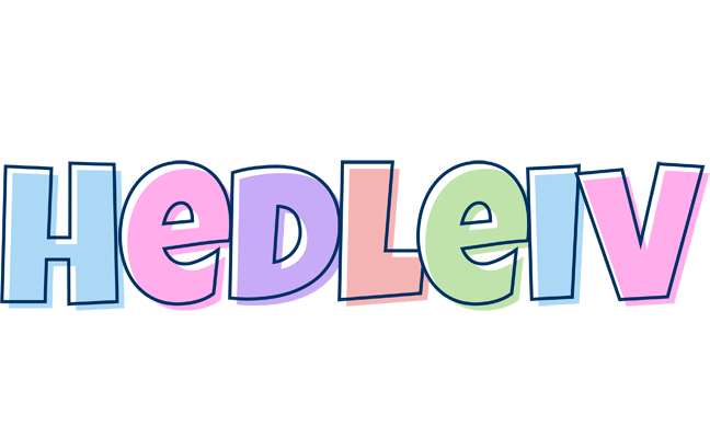 Hedleiv pastel logo
