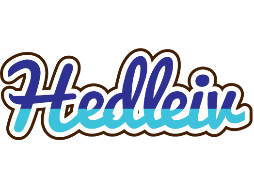 Hedleiv raining logo