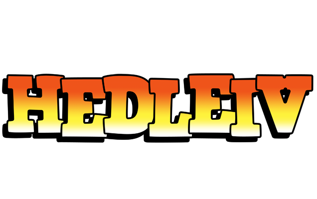 Hedleiv sunset logo