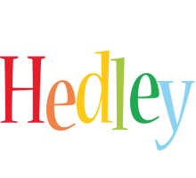 Hedley birthday logo