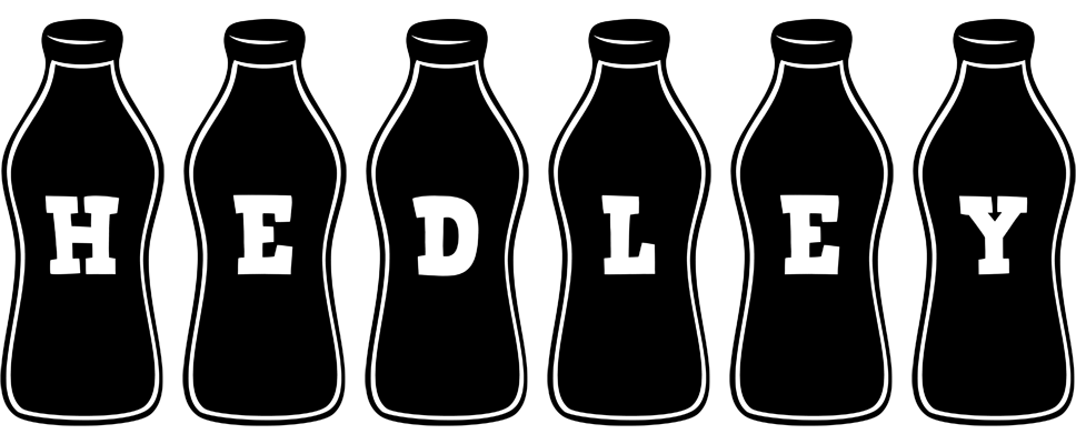 Hedley bottle logo