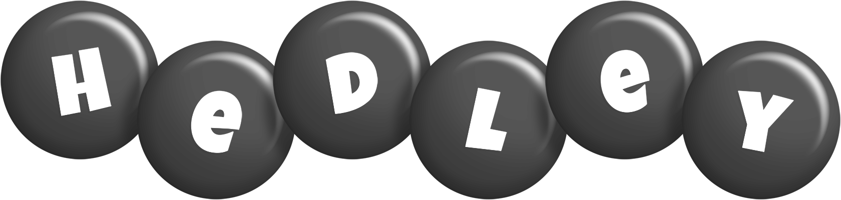 Hedley candy-black logo