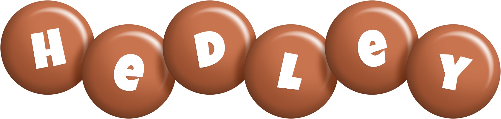 Hedley candy-brown logo