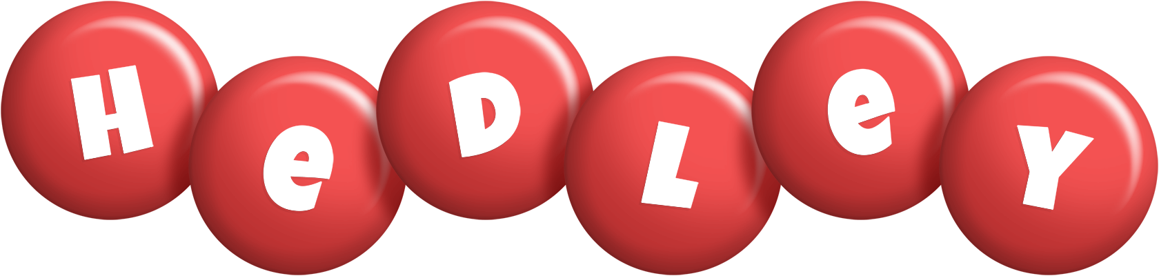 Hedley candy-red logo