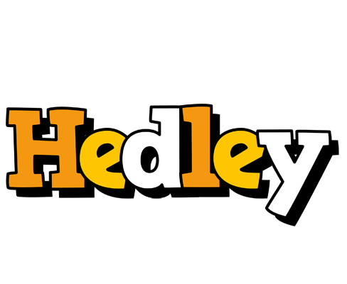 Hedley cartoon logo