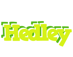 Hedley citrus logo