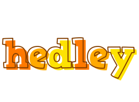 Hedley desert logo