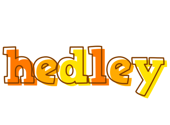 Hedley desert logo