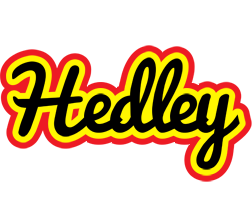 Hedley flaming logo