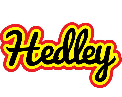 Hedley flaming logo