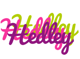 Hedley flowers logo