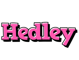 Hedley girlish logo