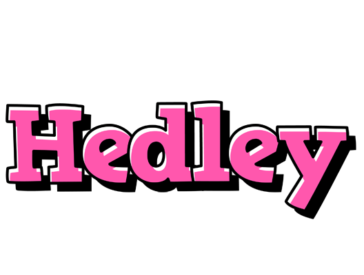 Hedley girlish logo