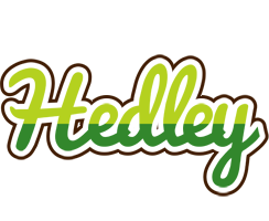 Hedley golfing logo