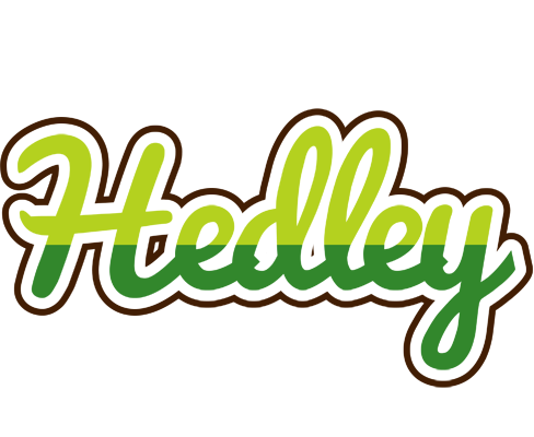 Hedley golfing logo