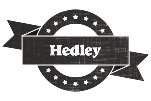 Hedley grunge logo