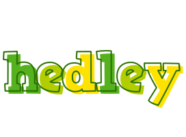 Hedley juice logo