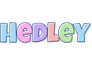 Hedley pastel logo