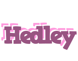 Hedley relaxing logo