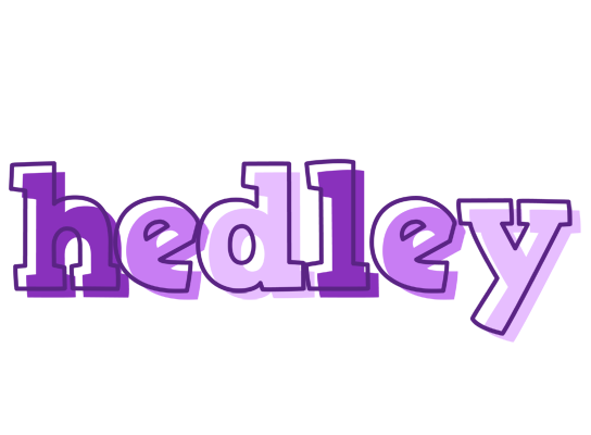 Hedley sensual logo